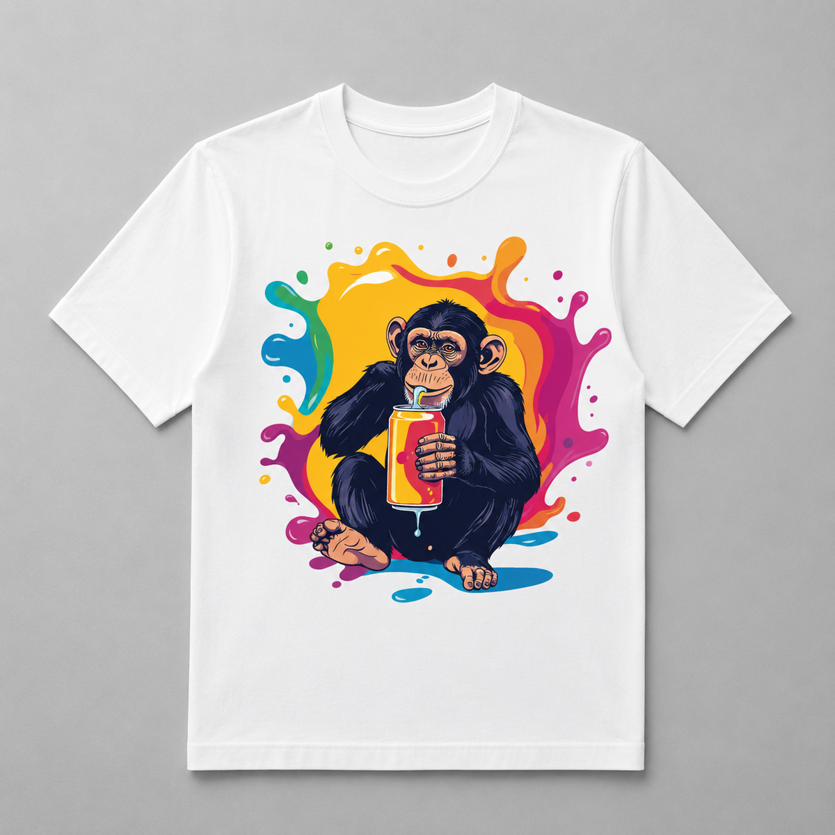 Animals - Neon Soda Splash Chimpanzee