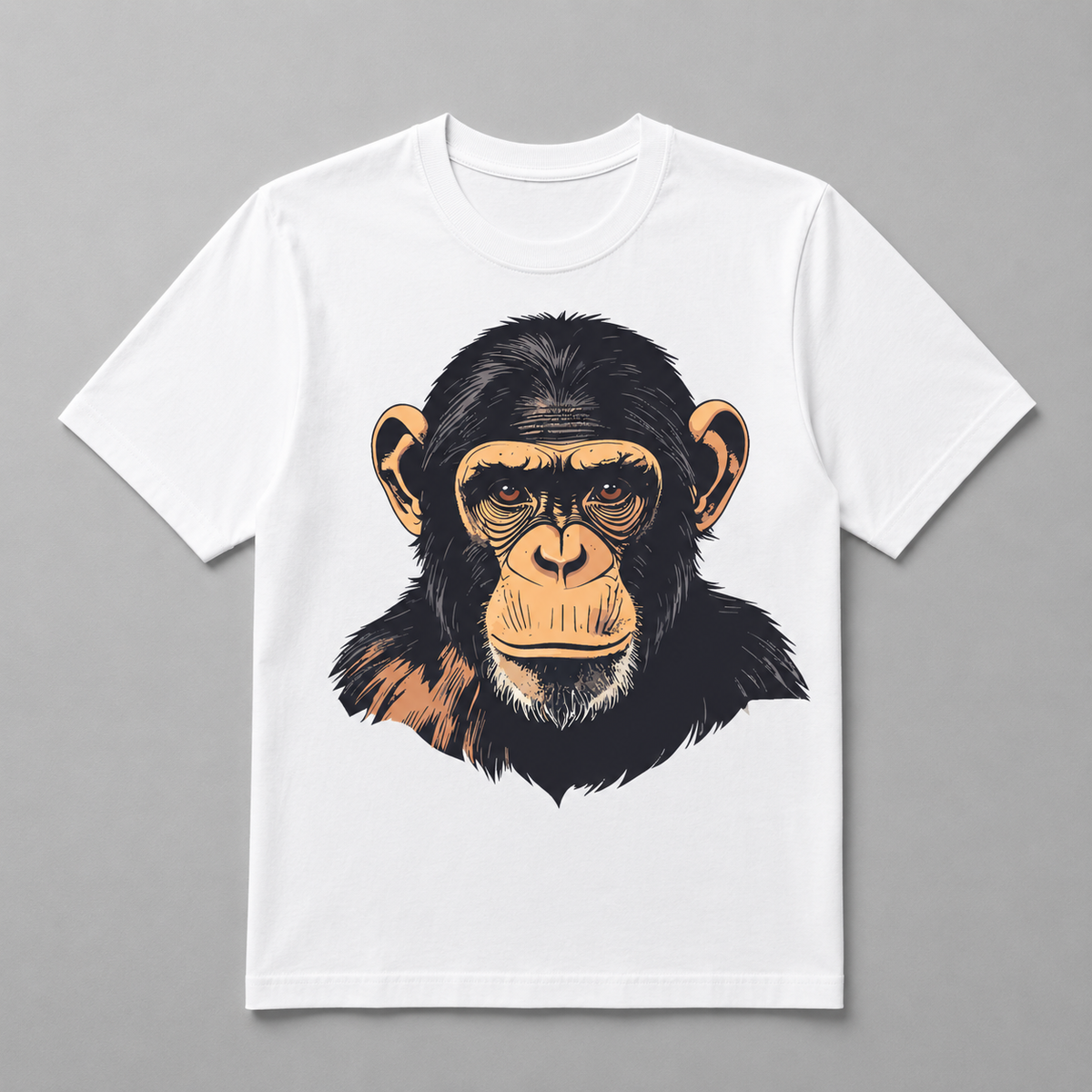 Animals - Classic Detailed Chimpanzee Portrait