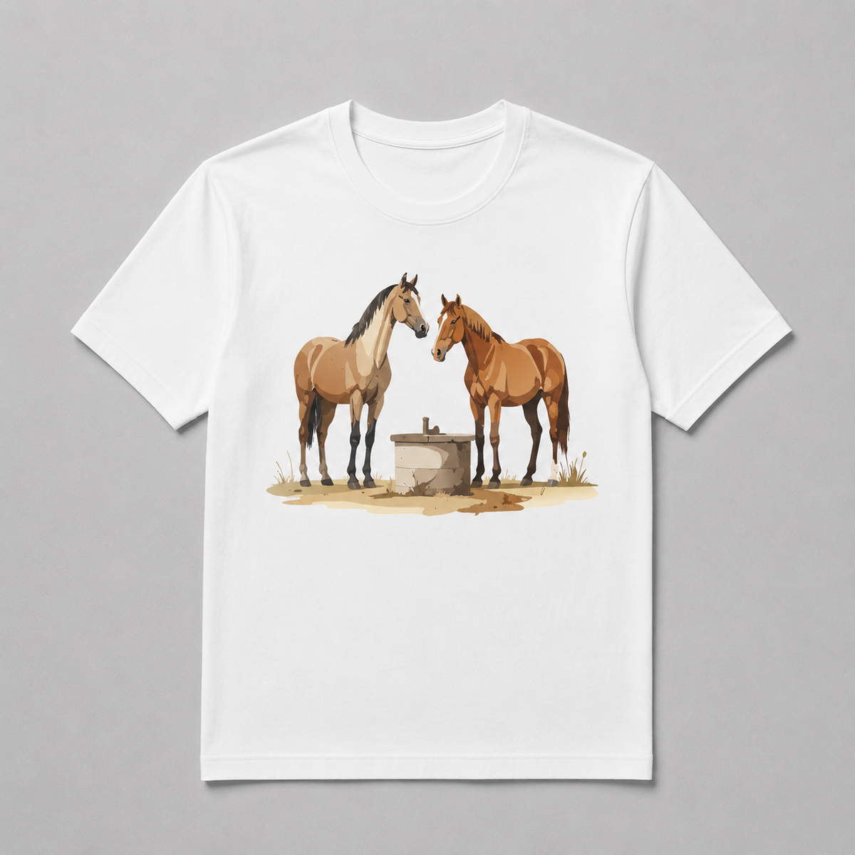 Animals - Rustic Watering Friends