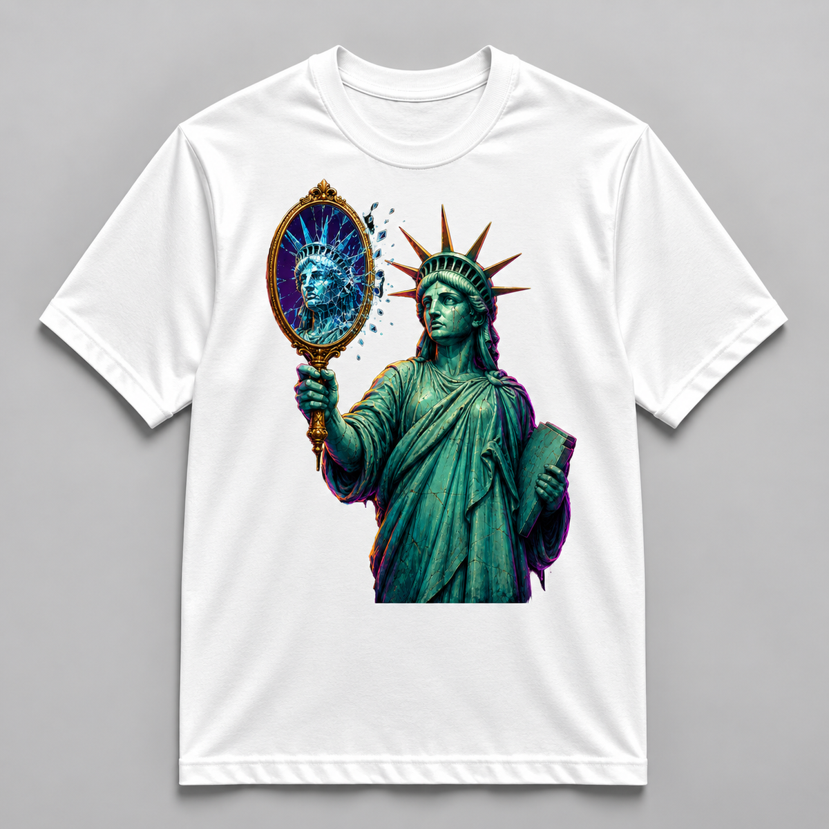Art – Shattered Reflection Liberty