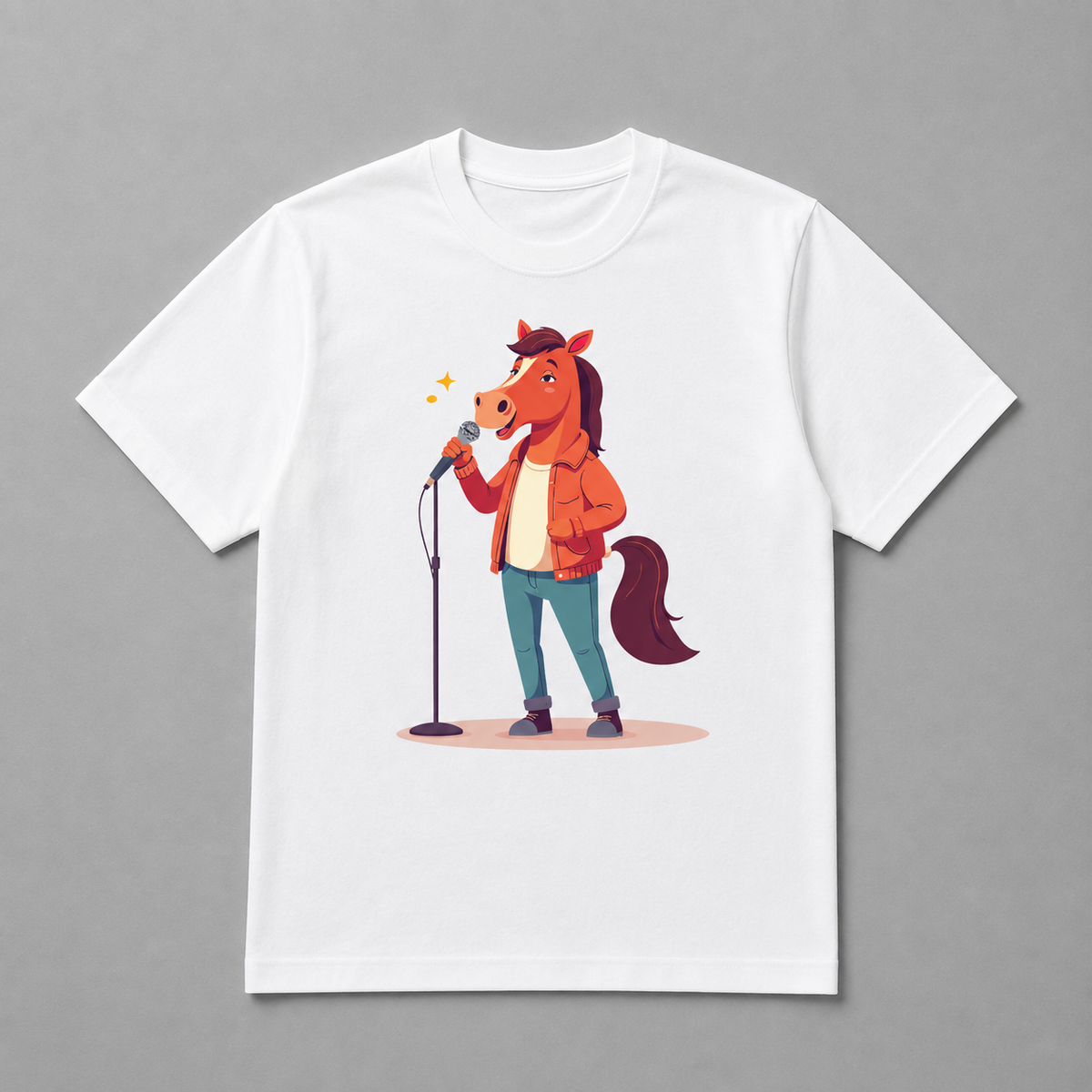 Animals - Spotlight Singing Stallion