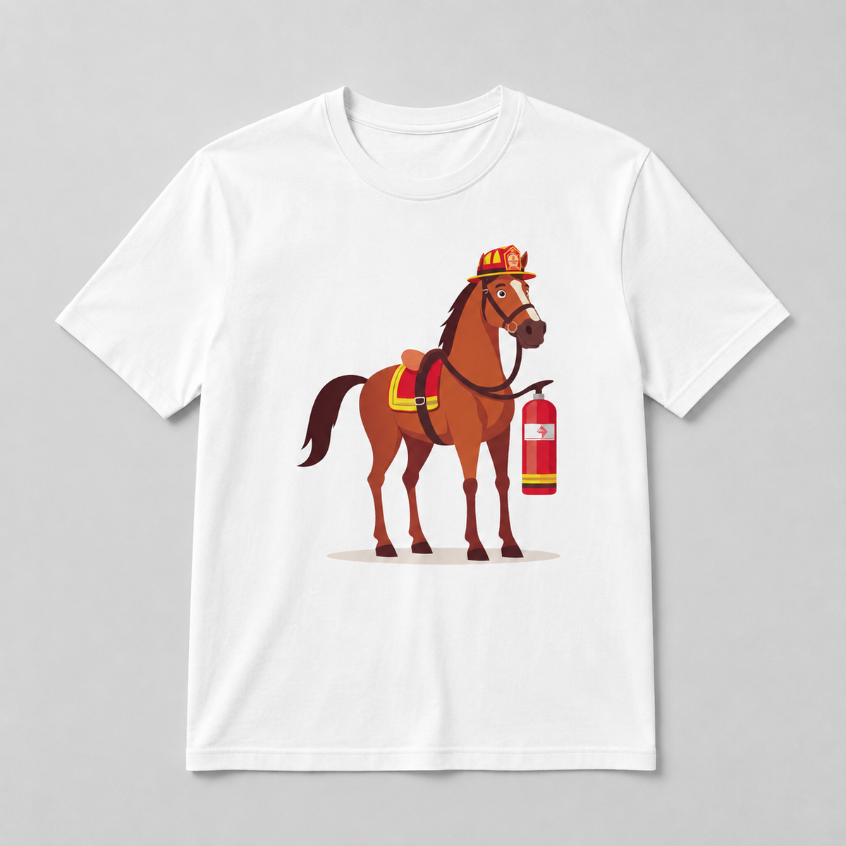 Animals - Brave Firefighter Stallion