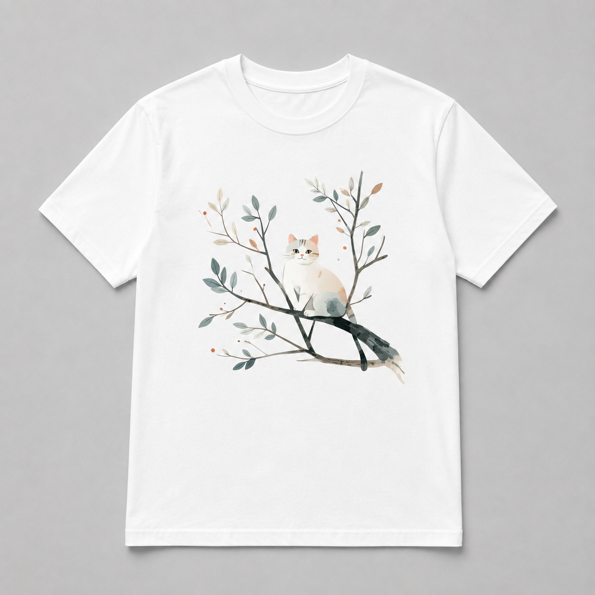 Animals - Woodland Branch Cat
