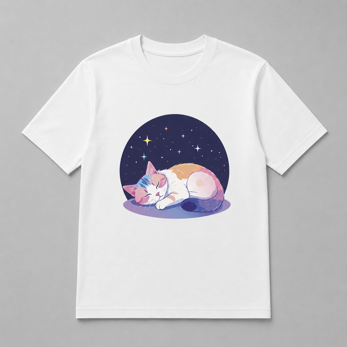 Animals - Starry Slumber Cat
