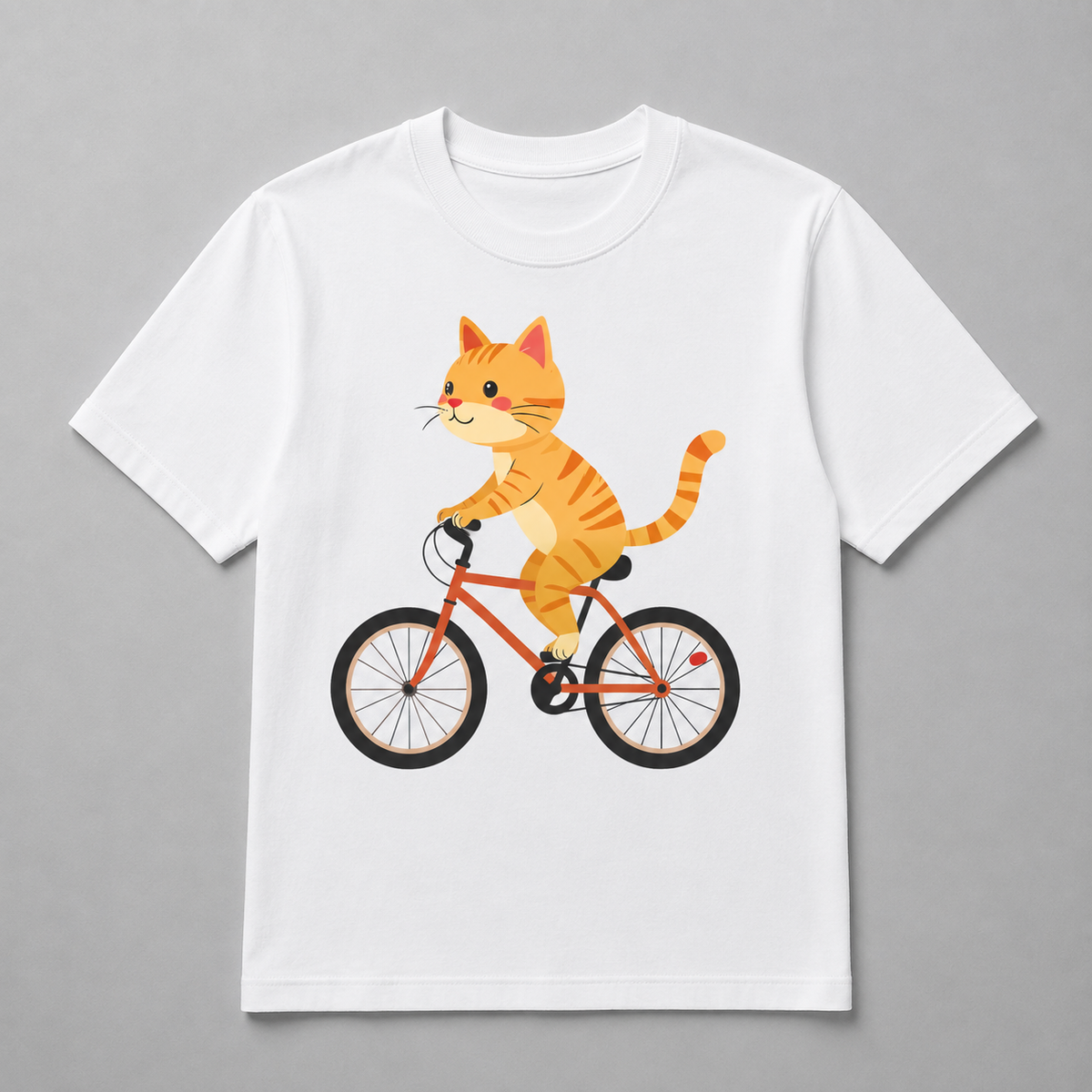 Animals - Happy Cycling Kitty