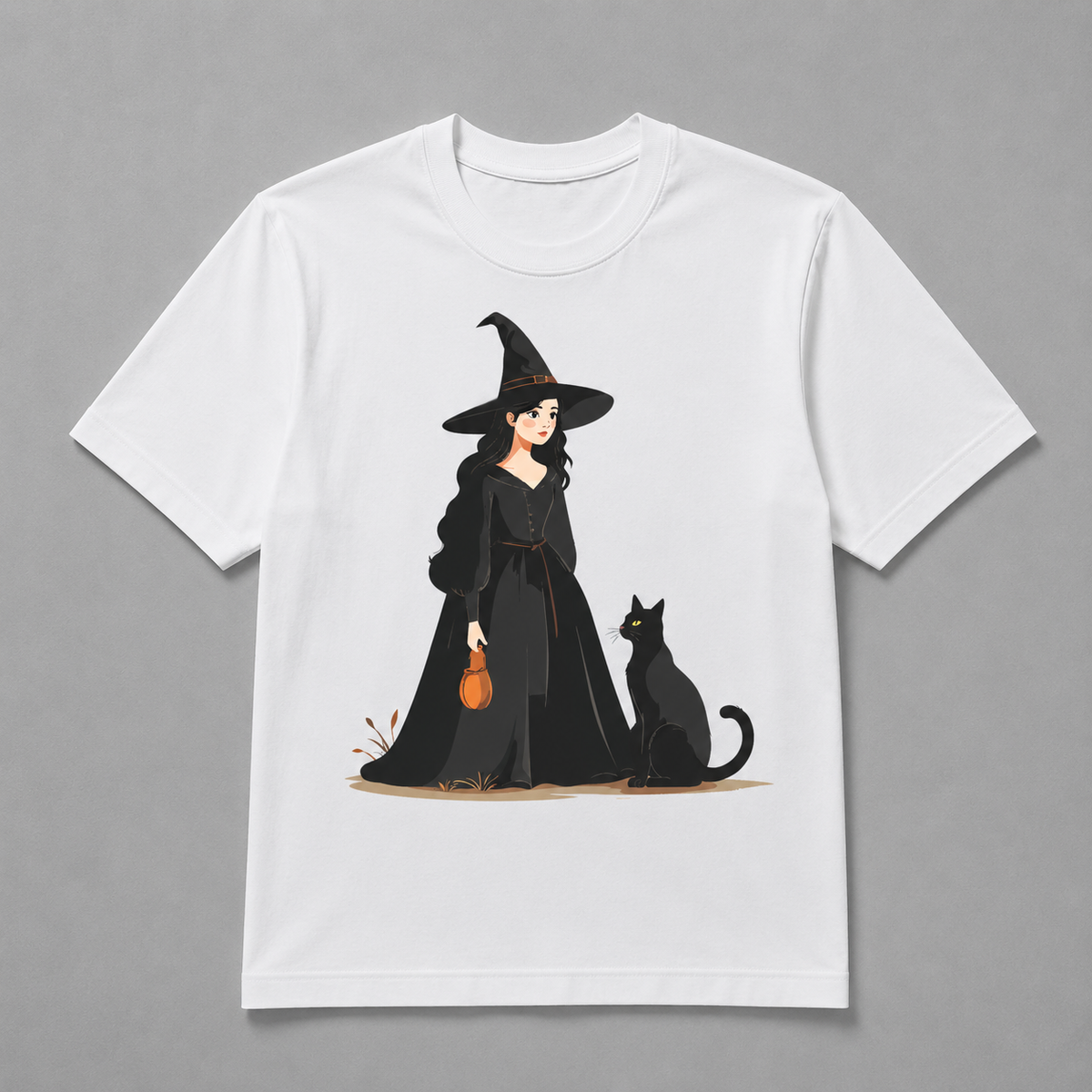 Animals - Enchanted Witch & Black Cat
