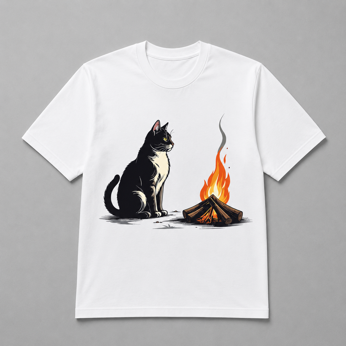Animals - Campfire Companion Cat