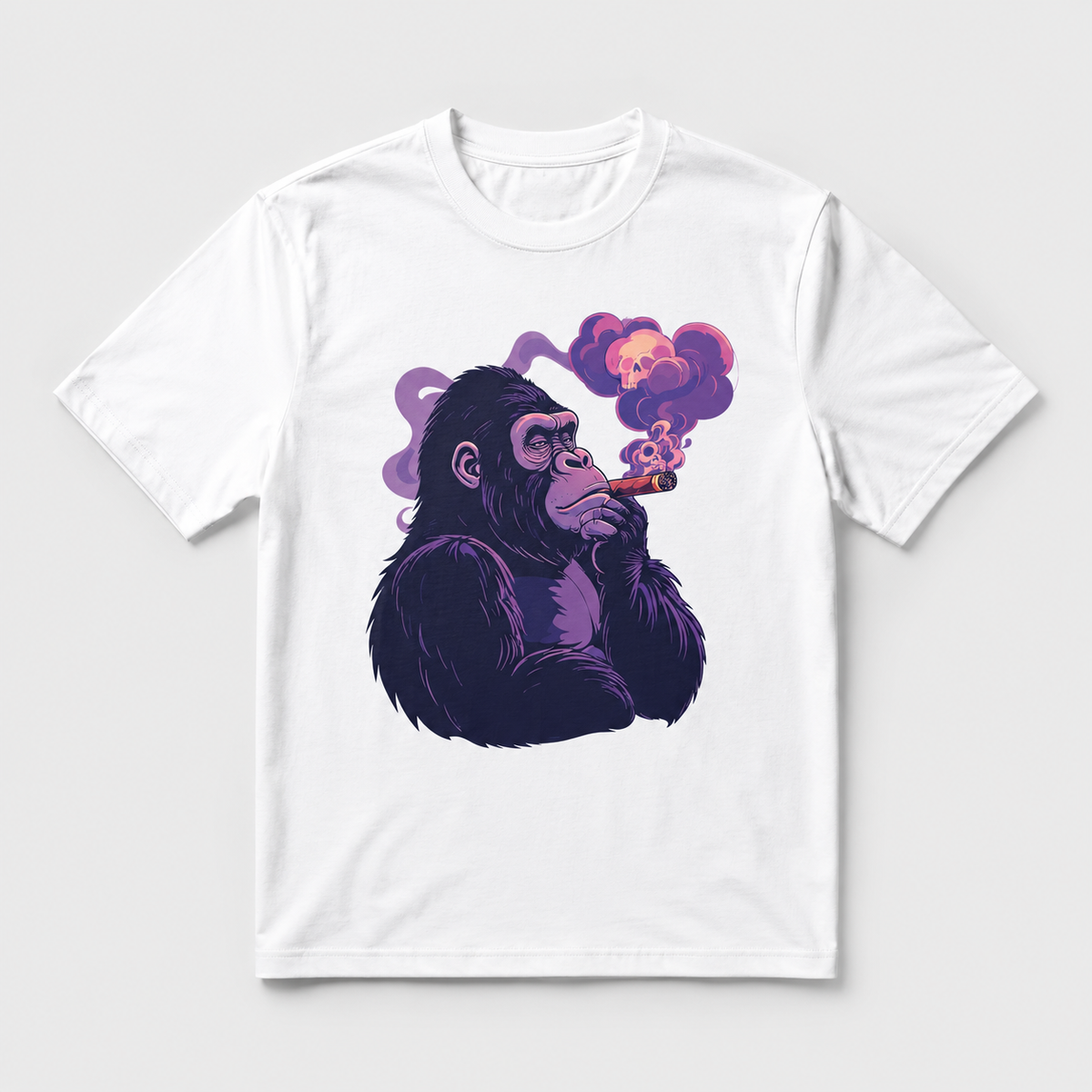 Animals - Skull Smoke Boss Gorilla