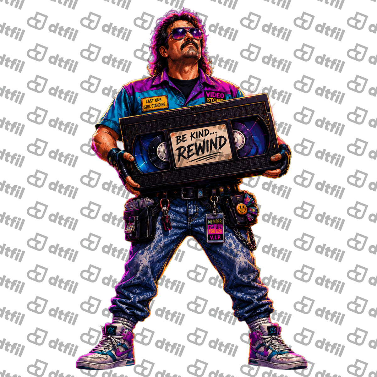 Retro & Vintage - Be Kind, Rewind VHS Legend