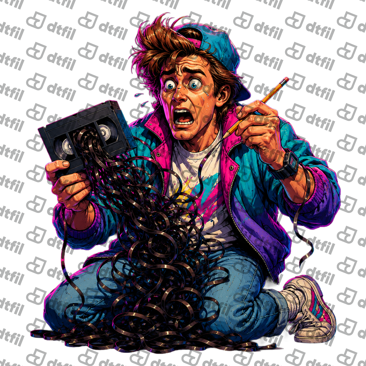 Retro & Vintage - The Great VHS Tape Disaster