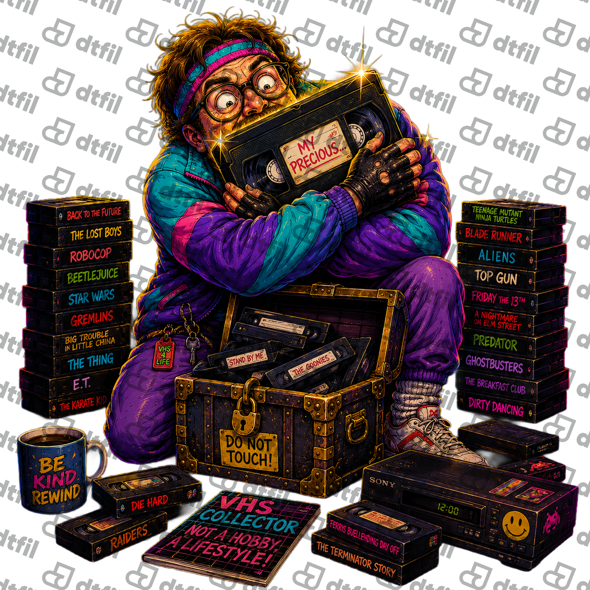 Retro & Vintage - VHS Collector Not a Hobby a Lifestyle