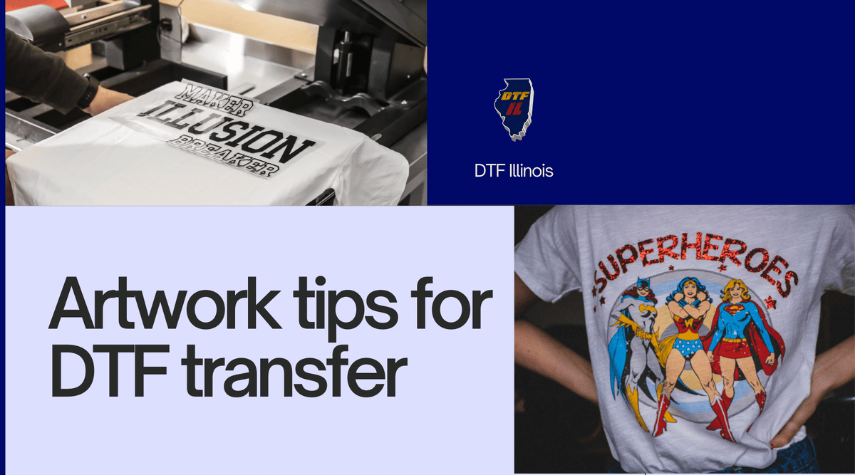 Dtf Graphics Artwork Tips for DTF Transfers - DTF Illinois
