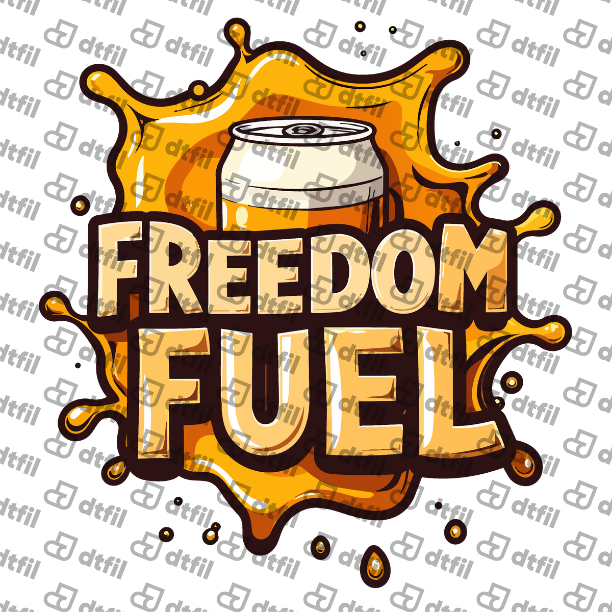 4th of July - Freedom Fuel Splash