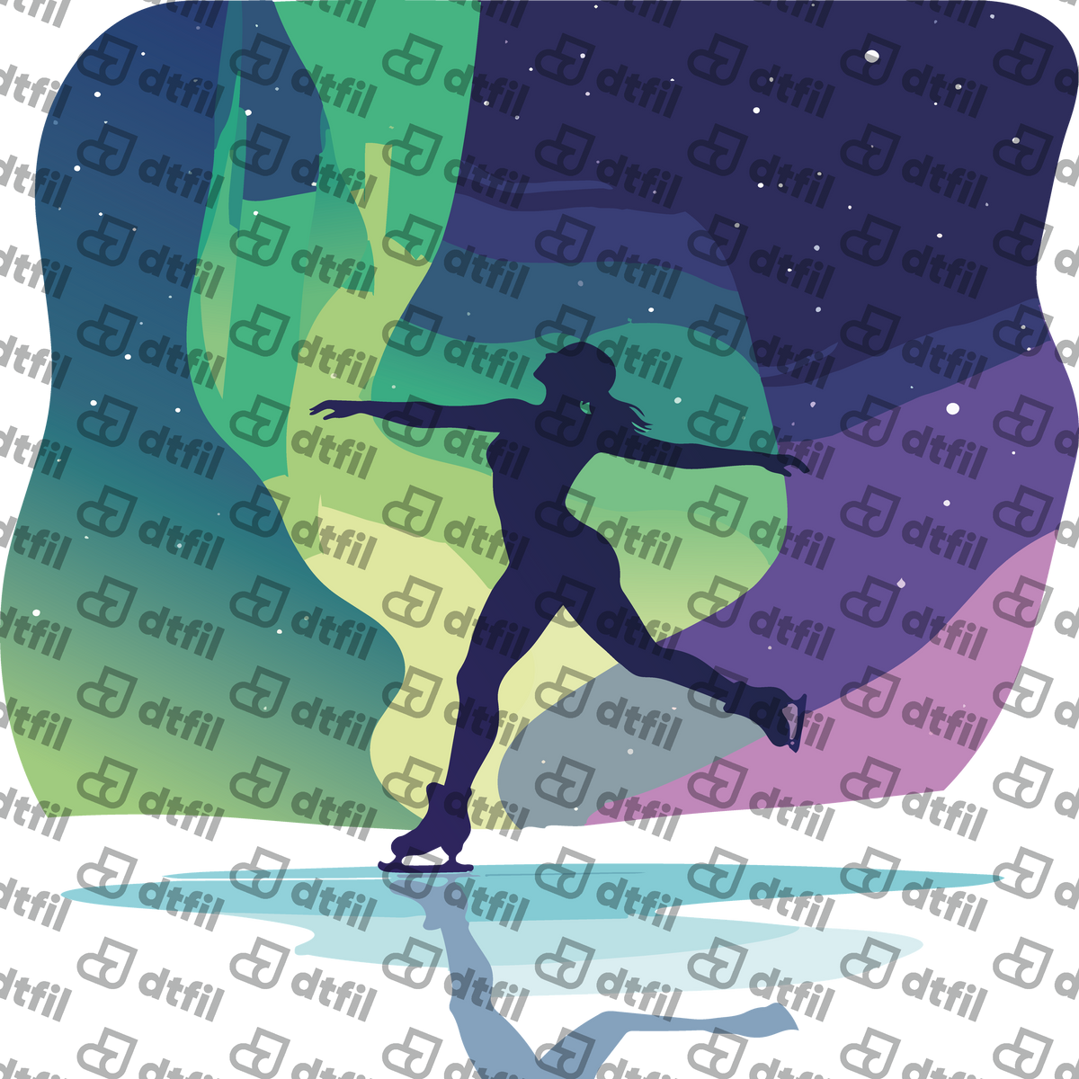 Winter Olympics - Celestial Figure Skater