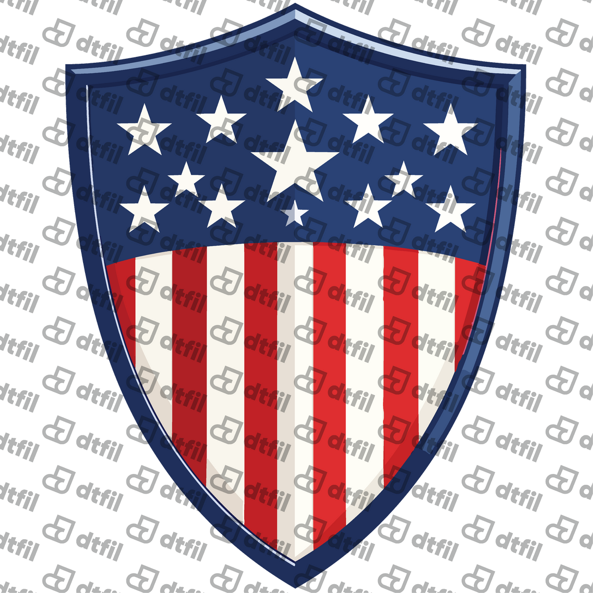 4th of July - Star-Spangled Hero Shield
