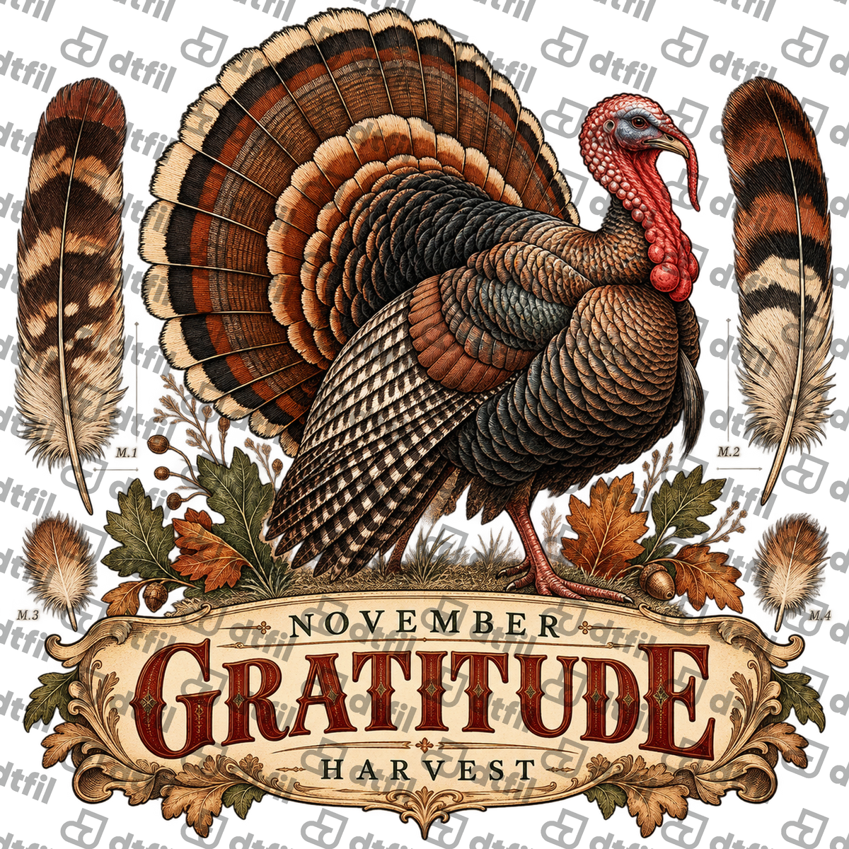 Thanksgiving - November Gratitude Harvest