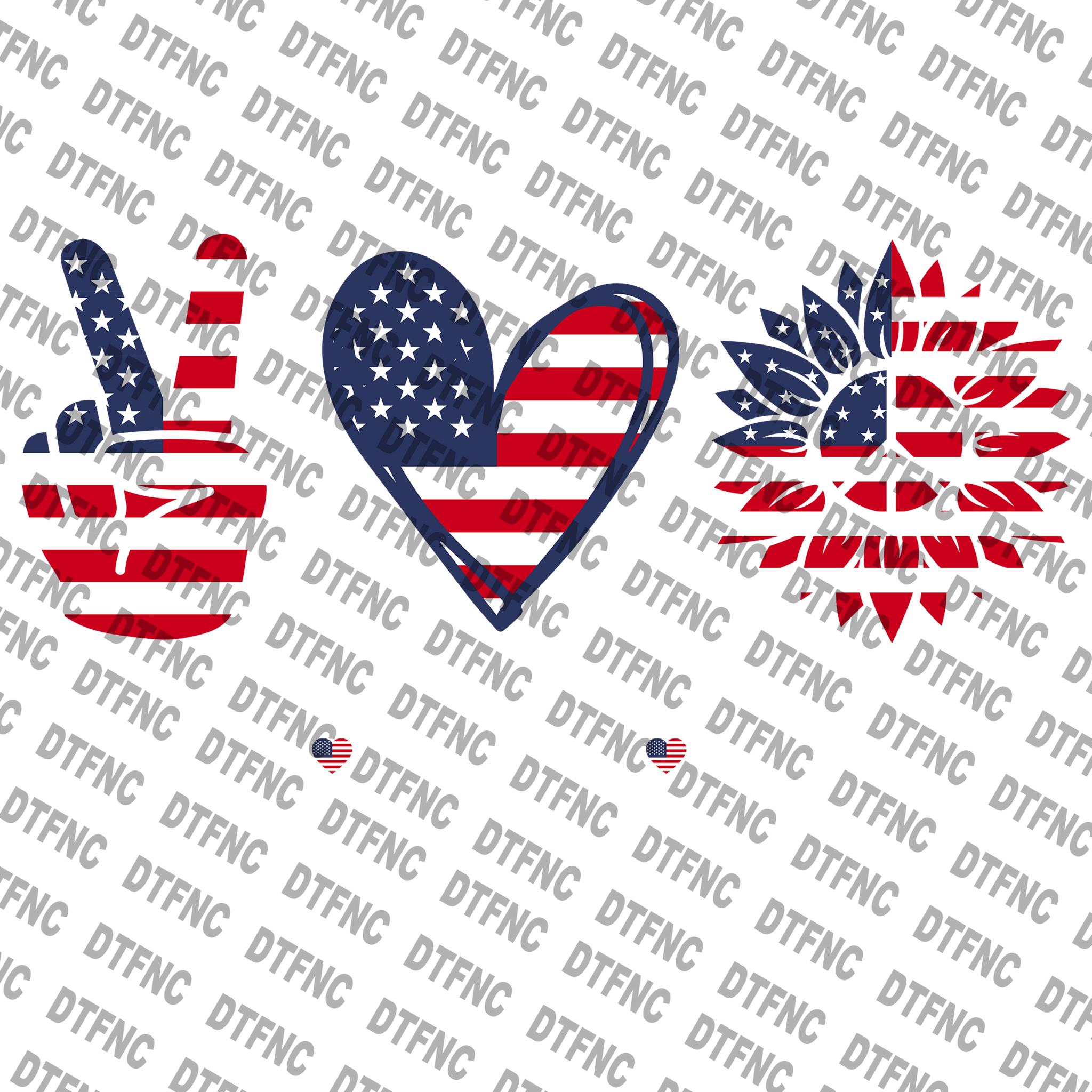 4th of July - Peace & Heart