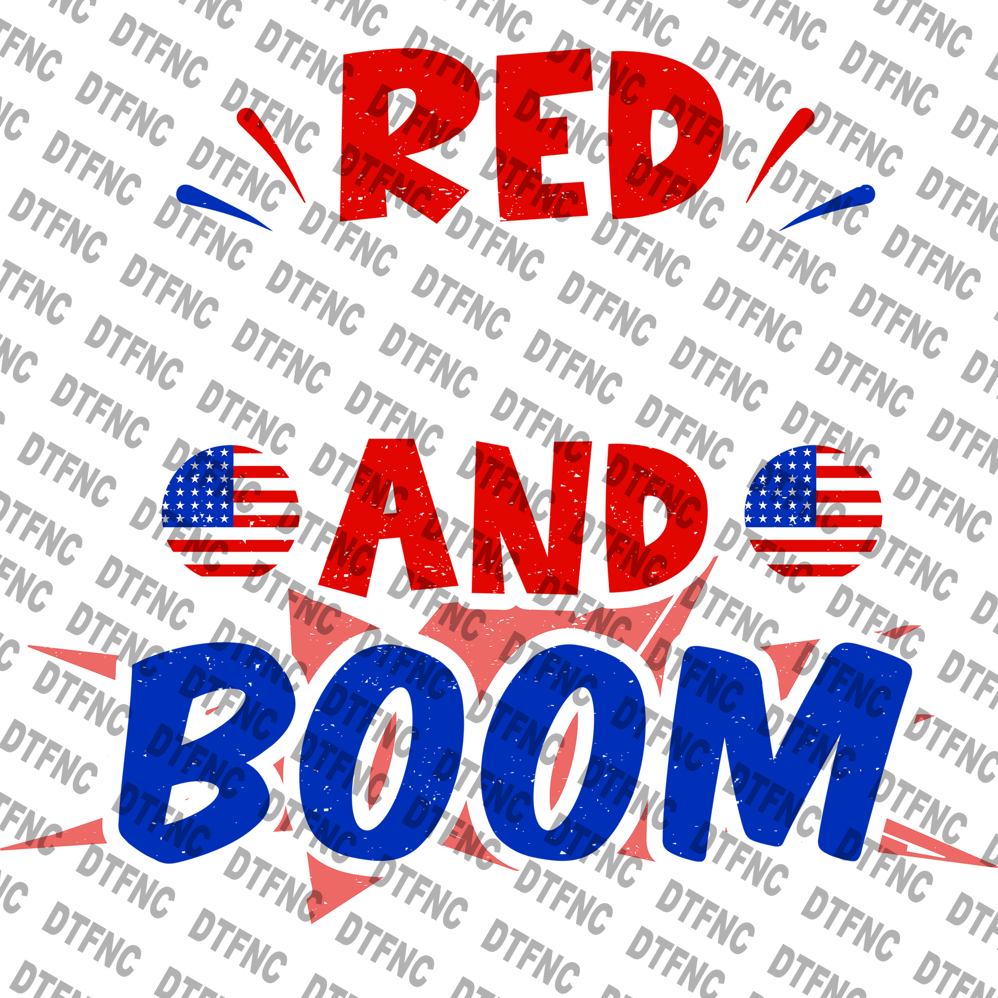 4th of July - Red, White and Boom