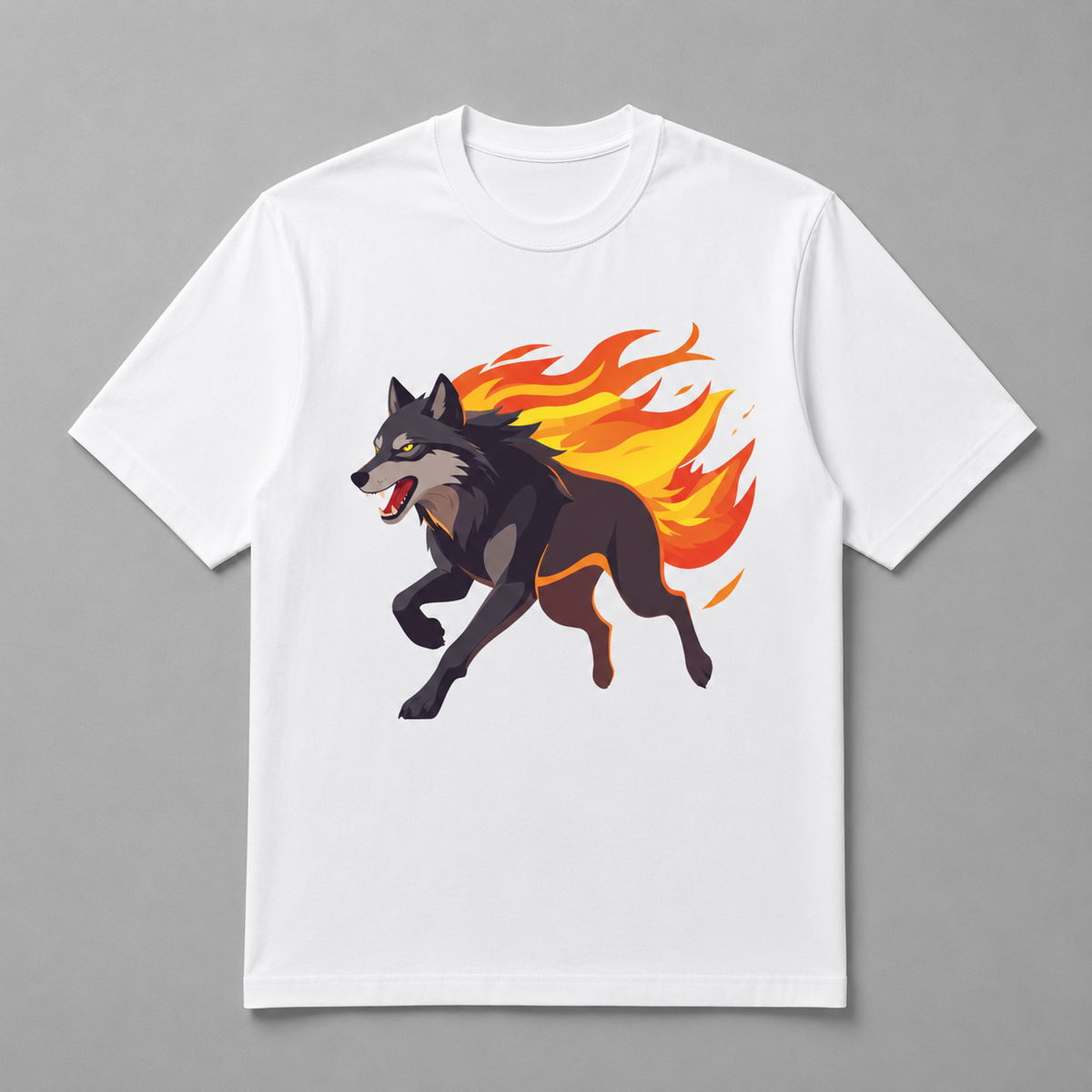 Animals - Blazing Inferno Wolf