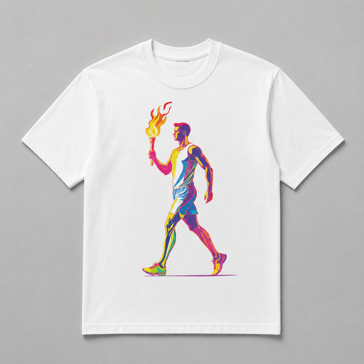 Winter Olympics - Neon Torchbearer Sprint