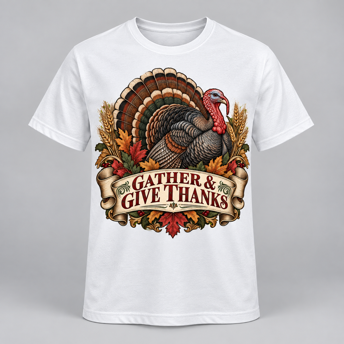 Thanksgiving - Gather & Give Thanks Turkey
