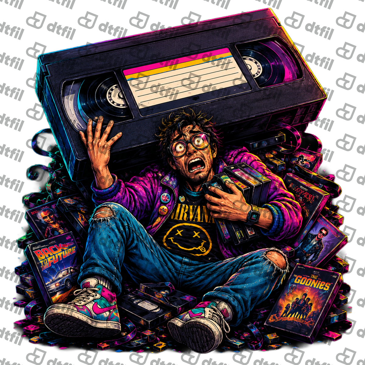 Retro & Vintage - VHS Forever 80s Movie Buff