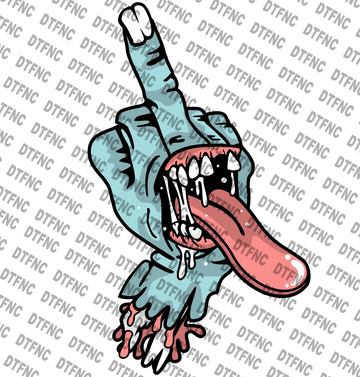 Halloween - Zombie Middle Finger